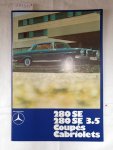 Daimler-Benz Aktiengesellschaft: - Mercedes-Benz 280 SE / 280 SE 3.5 / Coupés Cabriolets :