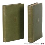 Sophocles / Storr, F. - Sophocles Works. Loeb Classical Library, in two volumes. Vol. I: Ajax, Electra, Oedipus Tyrannus. Vol. II: Antigone, Women of Trachis, Philoctetes, Oedipus at Colonus
