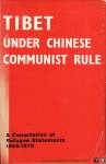 NN - Tibet under Chinese Communist Rule. A Compilation of Refugee Statements 1958-1975