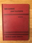 White, Bernice - Melodic dictation White, Bernice - Melodic dictation