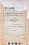 - Geheim. Officieel Bulletin van de Gemengde Vrijmetselarij in Nederland en Koloniën. 18 nummers 1921 /1922