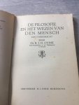 Ovink - De filosofie en het wezen van den mensch