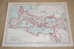 - Oude kaart - Romeinse Rijk t.t.v. Trajanus - circa 1905