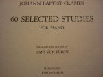 Cramer; Johann Baptist + Buelow; Hans Von - 60 Selected Studies - Piano Cramer; Johann Baptist + Buelow; Hans Von - 60 Selected Studies - Piano