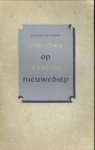 KAMPEN, ANTHONY VAN - Variaties op het thema Nieuwediep. Journalistiek werk over Den Helder en het zoute water