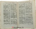 Columba, Wilhelmus / Dreas, Anthonius Gottfried - Naamlyst der Heeren Predikanten, Die onder 't resort van de E. Classis van Dokkum, Zedert de Reformatie, gedient hebben.
