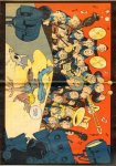 Diverse tekenaars - PEP 1974 nr. 08, stripweekblad met o.a. LUCKY LUKE/ROODBAARD/LUC ORIENT/ROB PALLAND/ASTERIX/ SUZI QUATRO (2 p.)/ POSTER GETEKEND DOOR WILBERT PLIJNAAR , Goede  staat / Good  condition