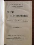F.-J. Thonnard - Précis de philosophie en harmonie avec les Sciences modernes