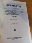 P.H. Olving (red). - Vraagbaak Renault 25. Benzine- en dieselmodellen 1983-1992.