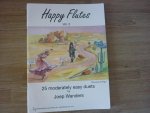 Wanders; Joep - Happy Flutes 2; 25 moderately easy duets; voor 2 dwarsfluiten (duo) - Speelpartituur