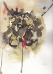 CLAUS, Hugo - Hugo Claus - Originele aquarel