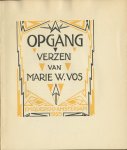 Vos, Marie W. - Opgang. Verzen.