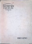Vletter, A. de (voorwoord) - Kennemer Lyceum Bloemendaal 1920 - tien jaren - 1930