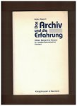Reisch, Heiko - Das Archiv und die Erfahrung. Walter Benjamins Essays im medientheoretischen Kontext