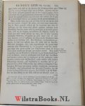 Curtenius, Petrus - Moses Testament en Lied met het Aanhangzel Verklaard en Betoogd, in XXIV Verhandelingen over Deuteron. XXXI en XXXII: 1-47.