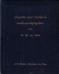 Rhijn, Dr. M. van - Rhijn, Dr. M. van-Studiën over Luther's rechtvaardigingsleer