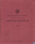  - Zesenzestigste jaarboek van het genootschap Amstelodamum