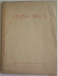 Hall Douglas - Frans Hals (Dutch school) tekst16 blz en  6 platen