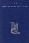 Ros, Drs. A. - Nederlandse psalmberijmingen (2) Ros, Drs. A. - Nederlandse psalmberijmingen (2)