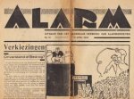 ALARMGROEPEN - Alarm! Uitgave van het Landelijk Verbond van Alarmgroepen. Nr. 19, 10 April 1933. ALARMGROEPEN - Alarm! Uitgave van het Landelijk Verbond van Alarmgroepen. Nr. 19, 10 April 1933.
