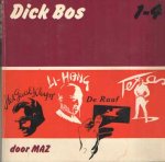 MAZ (Alfred Mazure) - Dick Bos. Detective-beeldverhalen. 1-4