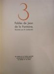 Jean de la Fontaine 232084 - 3 Fables Le Loup et le Chien maigre / le Satyre et le Passant / le Singe et le Chat
