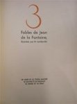 Jean de la Fontaine - 3 Fables Le Loup et le Chien maigre / le Satyre et le Passant / le Singe et le Chat Jean de la Fontaine - 3 Fables Le Loup et le Chien maigre / le Satyre et le Passant / le Singe et le Chat