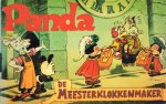 Toonder, Marten - Panda, De Meesterklokkenmaker, 76 pag. kleine, geniete softcover, zeer goede staat