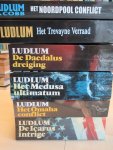Ludlum - LUDLUM PAKKET: De Icarus intrige + Het Omaha conflict+ Het Medusa ultimatum+ De Daedalus dreiging +