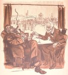 Jan Sluijters - Politiek en schaarste in Nederland tijdens Eerste Wereldoorlog op spotprent