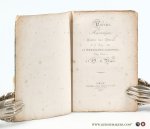 (Anonym) - Poésies Maçonniques, Imprimées d'après Délibération de la Résp.: La Persévérance-Couronnée, Rég.: Const.:, à L'O.: de Rouen.