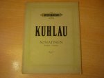 Kuhlau; Friedrich  (1786–1832) - Sonatinen - Band II; (herausgegeben von L. Kohler und Adolf Ruthardt)