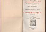 Welker P.M.H. - Geschiedenis van de Ambachtsheerlijkheid, de polders en de dorpen van Cromstrijen 1492 1892