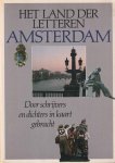 Hermans, T., Zonneveld, L. van & A. van Dis - Het land der letteren. Amsterdam. Door schrijvers en dichters in kaart gebracht