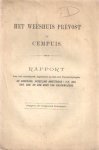  - Het Weeshuis Prévost te Cempuis. Rapport van het onderzoek, ingesteld op last der vereenigingen De Dageraad, Afd. Amsterdam I v/h. Ned. Onderw. Genootschap en den Bond van Onderwijzers. Uitgegeven door bovengenoemde Vereenigingen