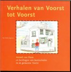 Dam van Arend  Omslagtekening van Maaike Rolleman - Verhalen van Voorst tot Voorst .. van Arend van Dam en de leerlingen van bassisscholen in de gemeente Voorst