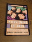 Kasius, Marianne - Interviewing Children. Development of the Dutch Version of the Semistructured Clinical Interview for Children and Adolescents (SCICA) and Testing of the Psychometric Properties