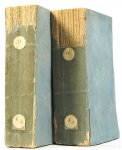 WYTTENBACH, DANIËL - Opuscula varii argumeni, oratoria, historica, critica. Nun primum conjunctim edita. Complete in 2 volumes