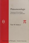 BOKHOVE, N.W. - Phänomenologie. Ursprung und entwickung des Terminus im 18. Jahrhundert.