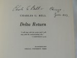 Bell Charles G - Delta Return - GESIGNEERD door auteur