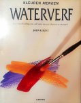 Lidzey , John . [ ISBN 9789072267405 ] 4419 - Kleuren Mengen Waterverf . ( Een handleiding om zelf met succes kleuren te mengen . ) Van alle materialen waarmee je kunt Schilderen, bont waterverf misschien wel de grootste uitdaging als het erom gaat de oorspronkelijke kleuren van het onderwerp -