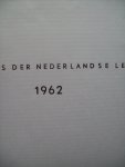 Ministerie K&W - Programma voor de uitreiking van de Prijs Der Nederlandse Letteren 1962 aan Stijn Streuvels