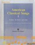Wolf, Peter - American Classical Songs I for piano