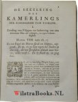 Velzen, Gerardus van - De Bekeering des Kamerlings van Candace, volgens de beschryving van den H. Lucas Handel. VIII. vers 26-40. Als een doorluchtig staal van Godts overdierbare genade, ten aanzien zyner uitverkorenen, zo in het eerste ogenblik hunner hemelse trekk...