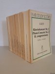 Liszt & Debussy & J. Haydn & W.A. Mozart & Beethoven & Tschaikowsky & Mendelssohn & Vivaldi & Brahms - 24x EMB Study Scores