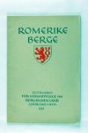 Diverse - Romerike Berge Zeitschrft Fur hellatpelege, volskunde, kunst,museumwese, denkmalplege und naturschtz im bergischen land