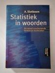 A. Slotboom - Statistiek in woorden