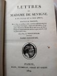 GROUVELLE A. - Lettres de madame de Sevignè a sa fille et a ses amis. (0uvelle edition) Tome 3, 7, 9, 11, 13