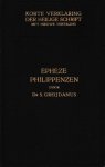 Greijdanus, S. - Epheze Philippenzen Greijdanus, S. - Epheze Philippenzen