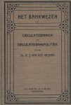 Heijden, G.J. van der - Circulatiebanken en circulatiebank politiek / Heijden, G.J. van der - Circulatiebanken en circulatiebank politiek /
